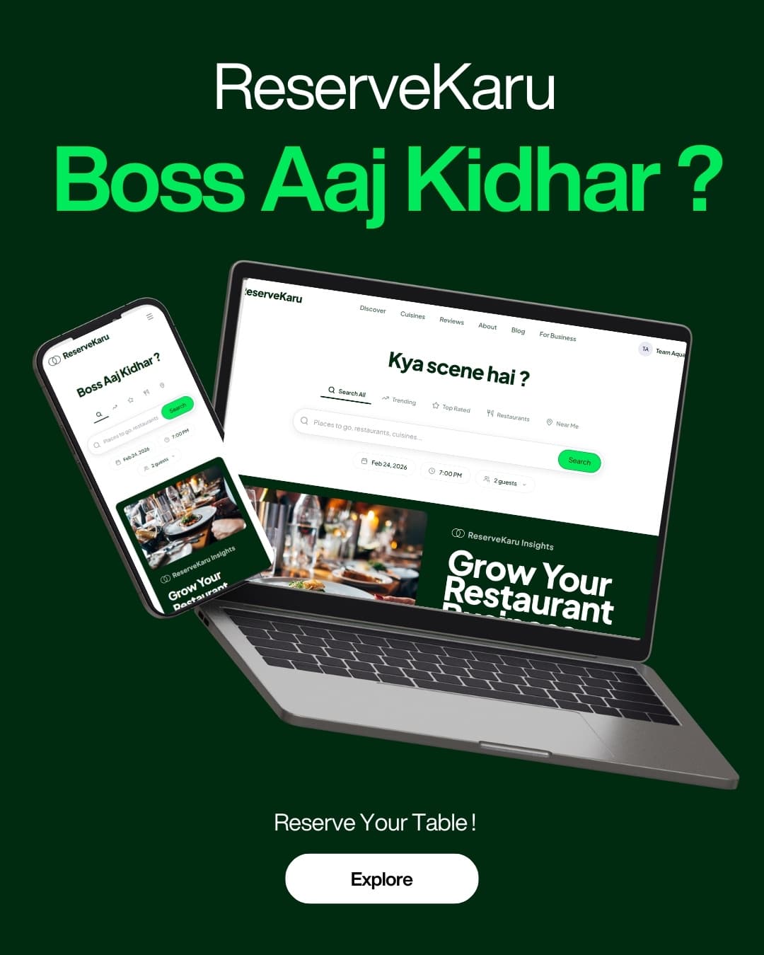 ReserveKaru | The Best Way to Book Restaurant Tables in Lahore