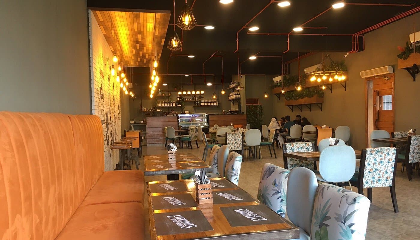 Meat The Cheese Lahore - Main Entrance & Ambiance